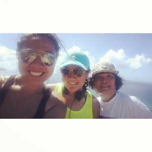 Instagram photo by jann_bam - Samson ladies #selfie at the top of #diamondhead. #Hawaii #hiking