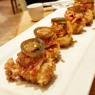 Instagram photo by jann_bam - I'm going to miss you spicy tuna crispy rice. 😢 #foodporn #instafood #foodstagram #eeeeeats #myfab5 #f52grams #eatfamous #hawaiieats #latergram